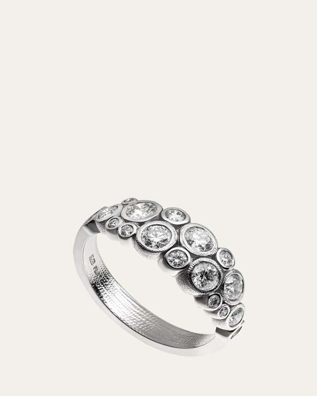Platinum and Diamond Ring